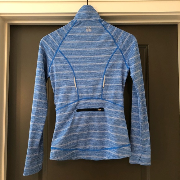 🌺 VS Long Sleeve Zip Up Light Blue XS TP XP Women - Picture 5 of 8